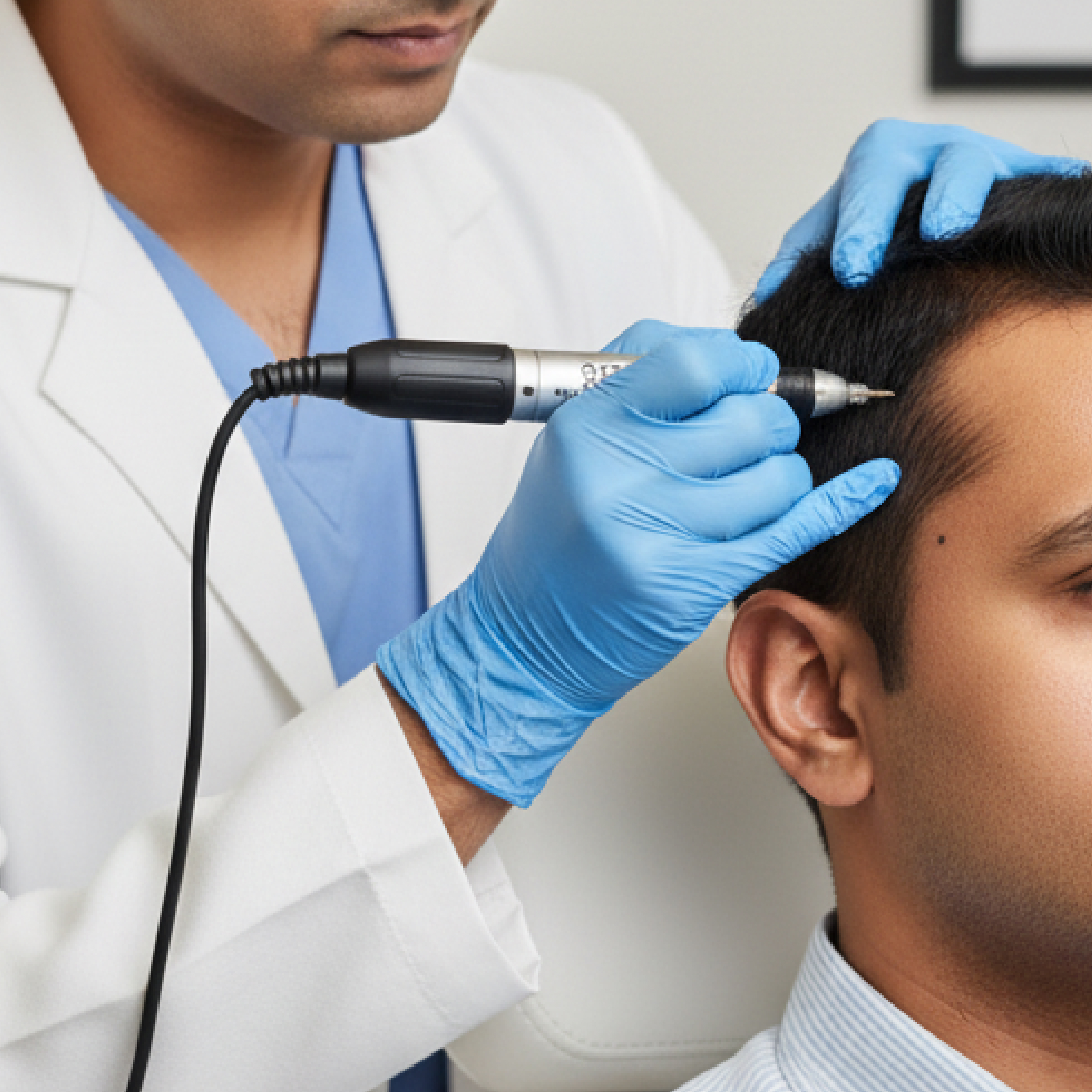 Quick fix treatment with micro-pigmentation procedure